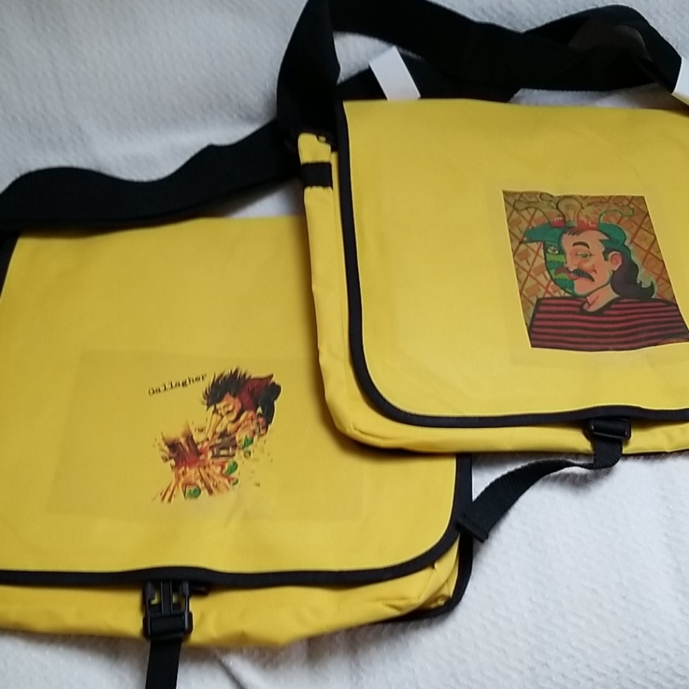 Gallagher Collectable Yellow Messenger Bags